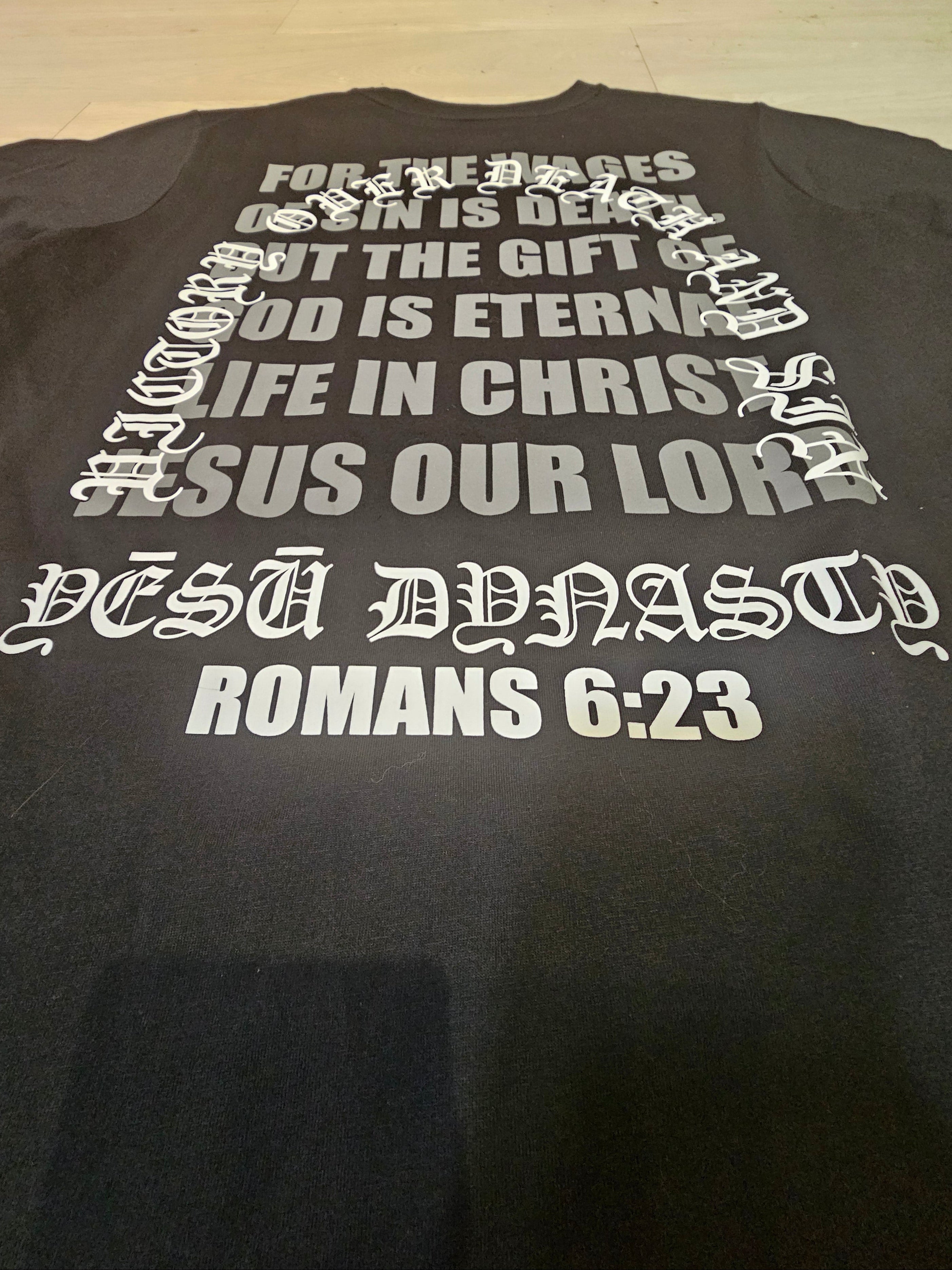 Wages of sin and death t-shirt