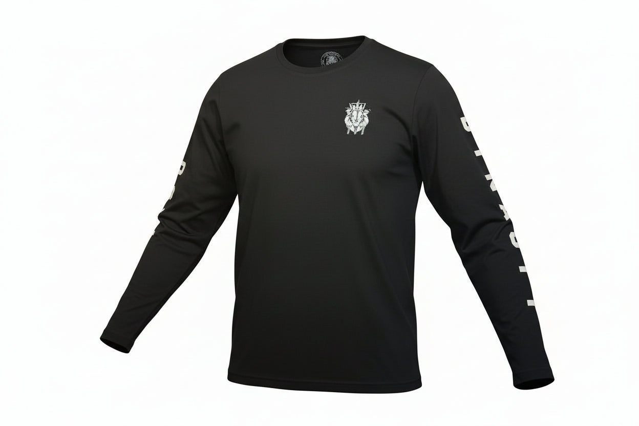 Holographic lion long sleeve