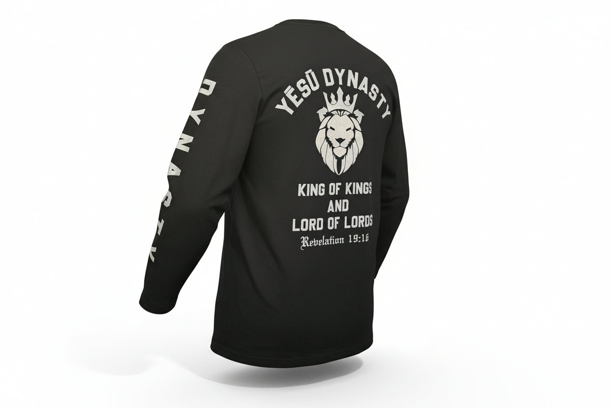 Holographic lion long sleeve